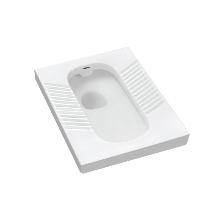 Medyag OEM/ODM Cheap Squat Pan Toilet Ceramic Hotel Portable Floor Mounted Wash Down Squat Pan