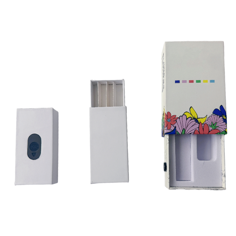 High Quality 1Ml Disposable Empty wax smoke pen cartridge disposable Cart package Packaging box drawer boxes