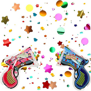 Handheld Inflatable Balloon Toy Fireworks Gun-shaped Toys For Birthday Party Wedding