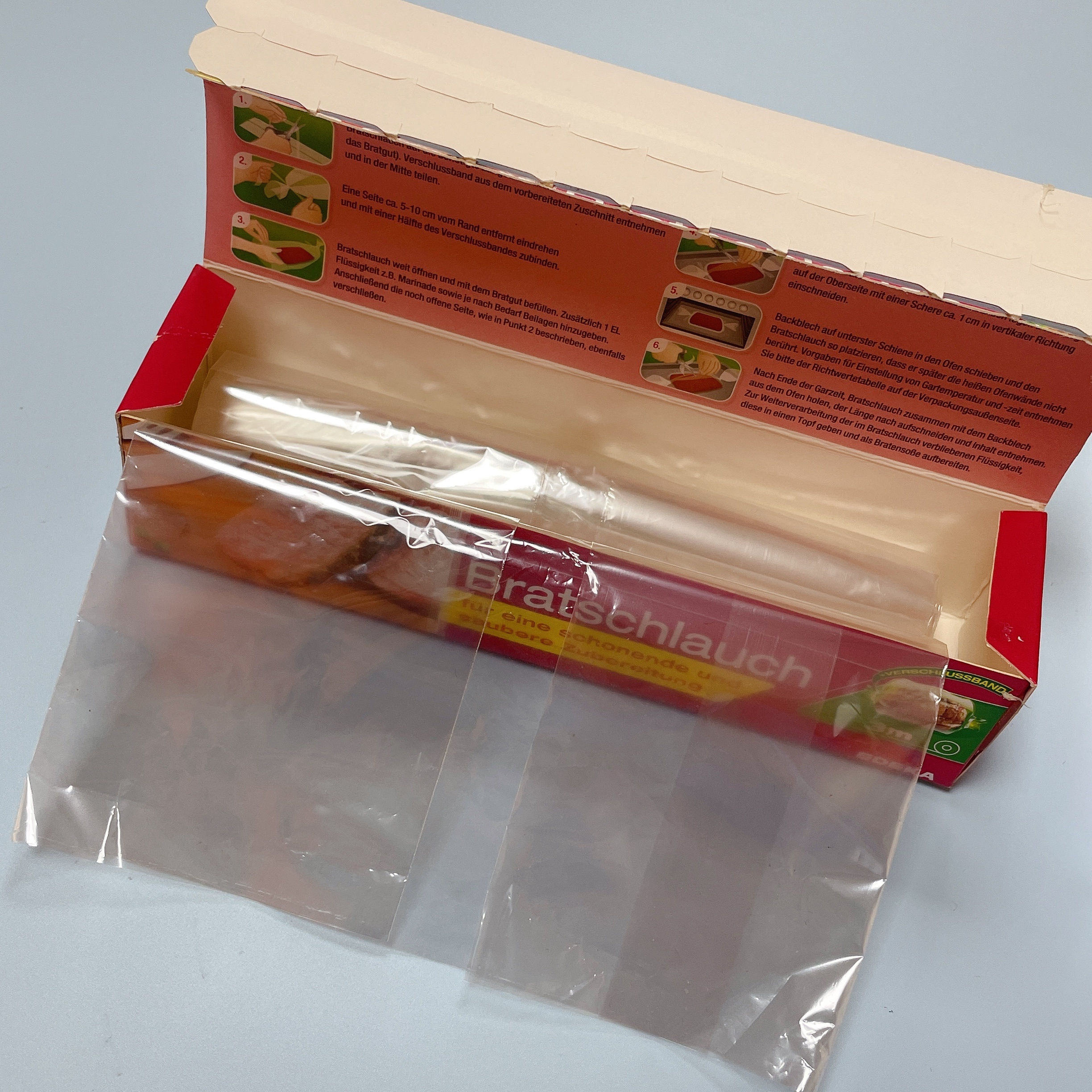 Customized Disposable Food Safe 5m Per Roll Microwave retail Cooking Turkey Food Oven Bag