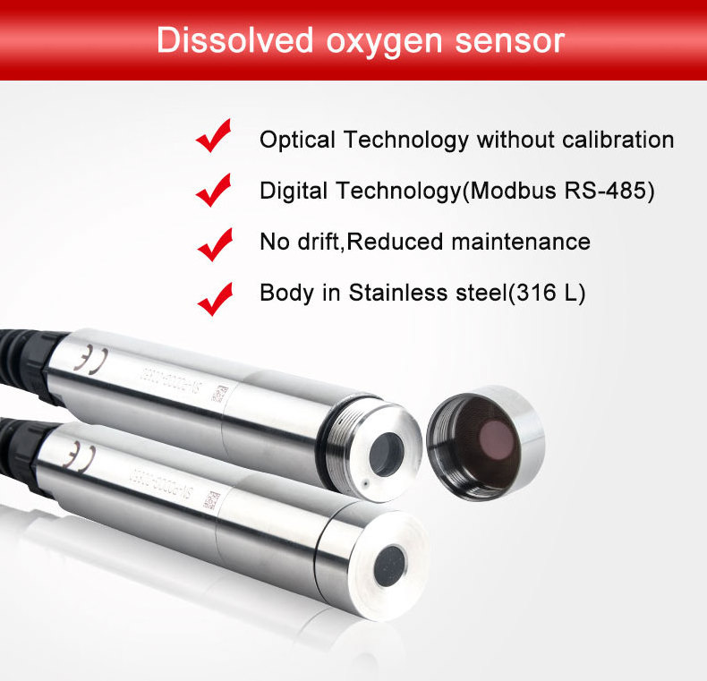 Industry sea water analysis aquaculture online optical do dissolved oxigen oxygen meter for sale