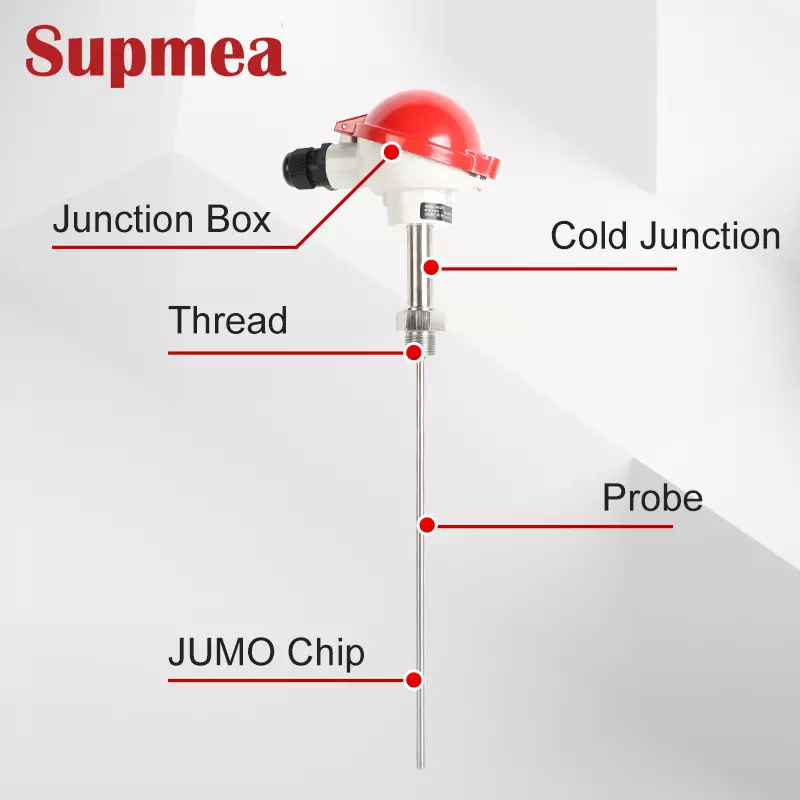 Thermocouple 3 wire pt100 smart temperature control sensor transmitter with 4-20mA output and universal input