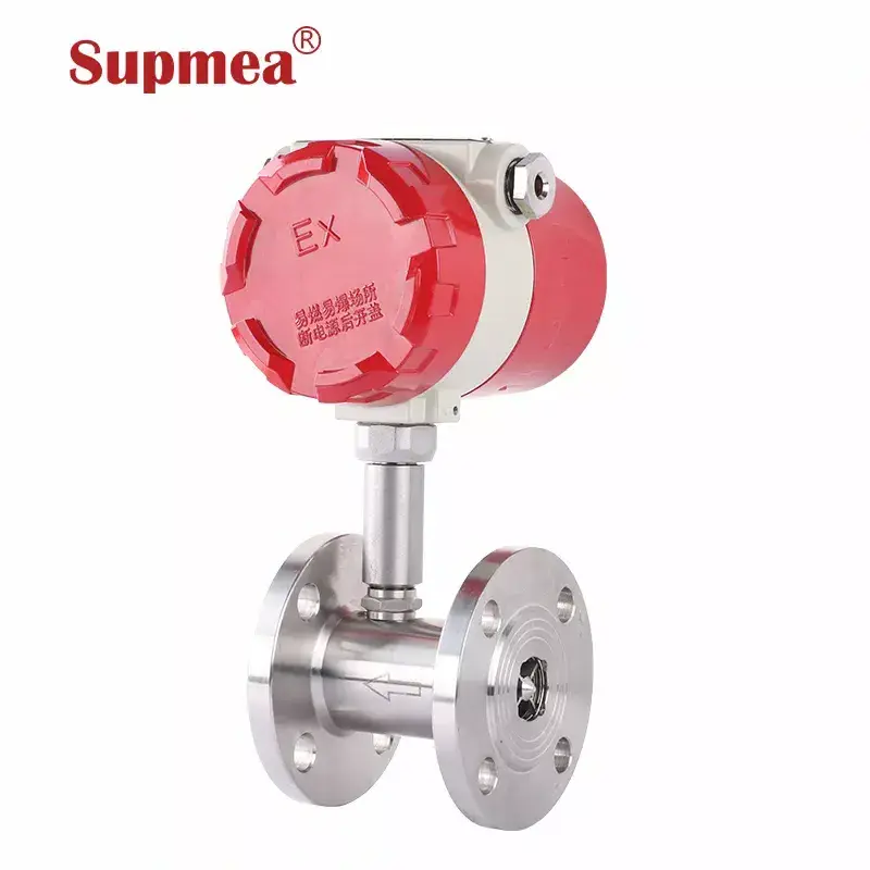 Meacon high quality 8mm stainless steel turbine flow meter  liter for gas