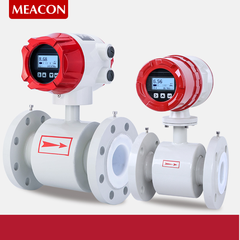 Widely used water measurement electromagnetic clamp on insertion flow meter for diesel fuel