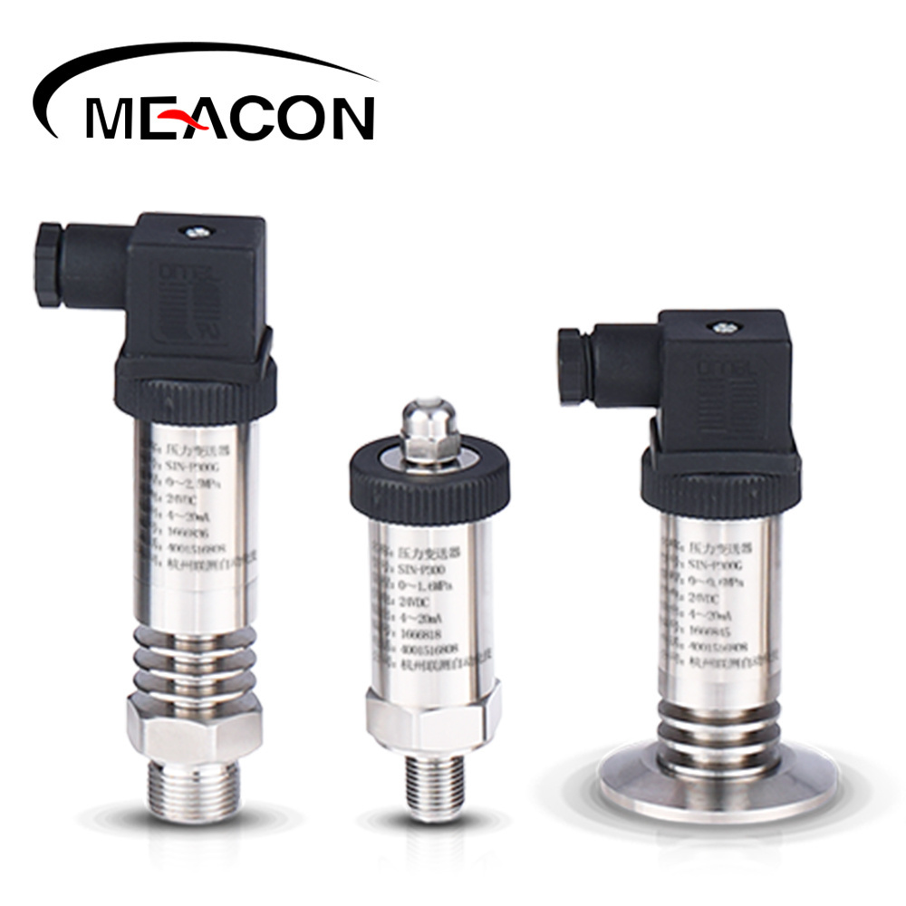 High Temperature Hydraulic Sanitary Pressure Transmitter with 4-20mA Output can be Measure Liquid Steam Pressure Transducer