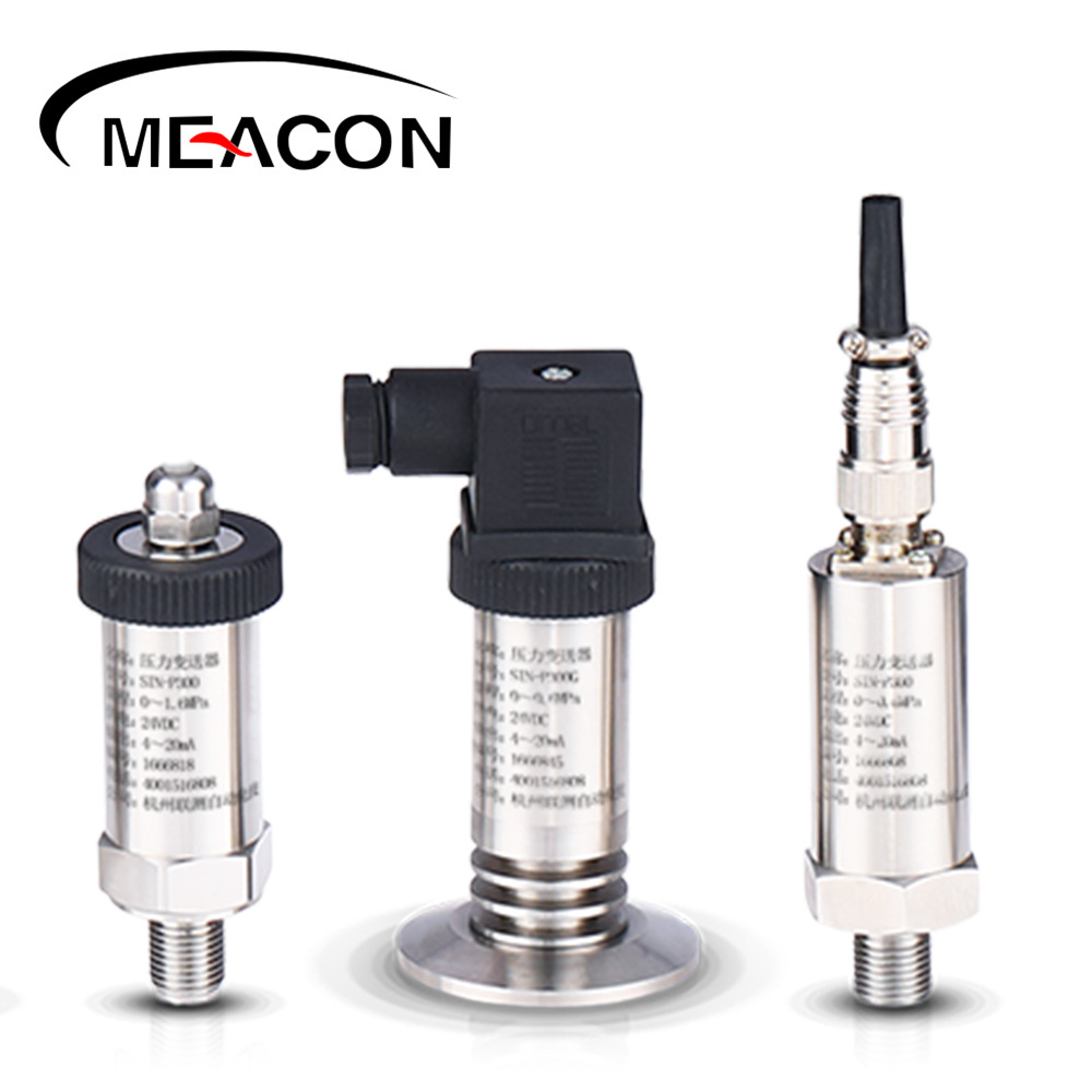 High Temperature Hydraulic Sanitary Pressure Transmitter with 4-20mA Output can be Measure Liquid Steam Pressure Transducer