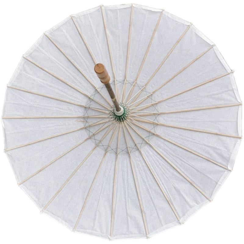 China Factory Direct Sale Lovely Oil Painting Paper Umbrella for Wedding