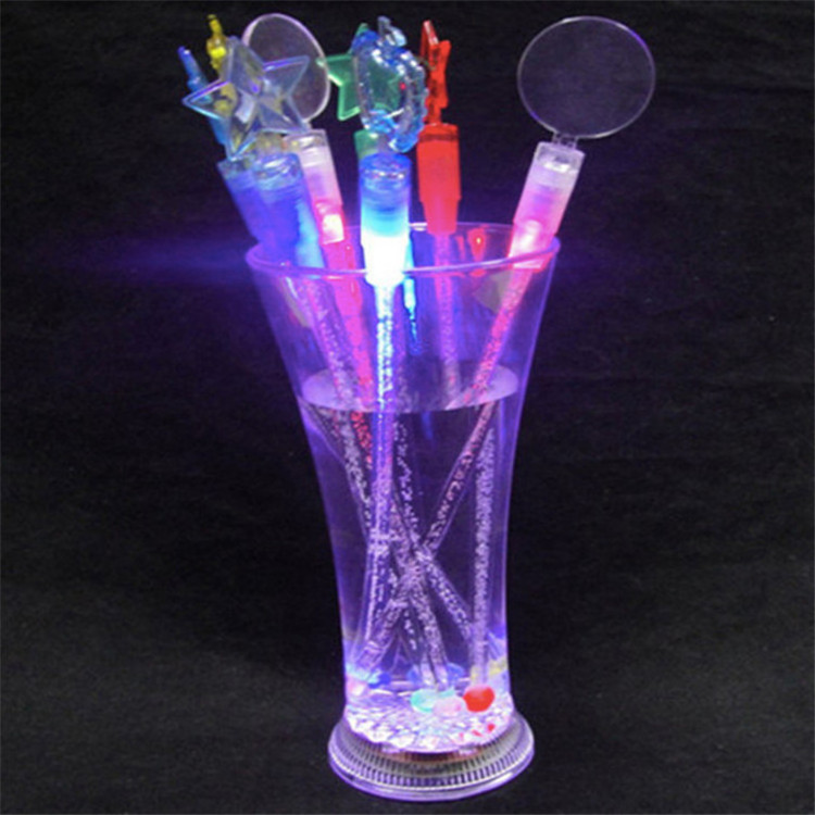 MY626 eco-friendly material flash plastic stirrer coffee cocktail stirrer custom drink stirrers