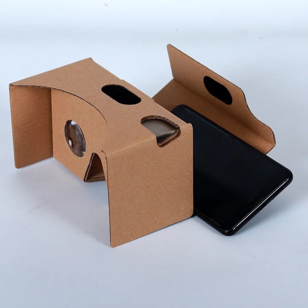 Customizable Cardboard Headset 3D Virtual Reality VR Glasses For Smart Phone Mobile Phones