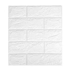 3d three-dimensional wall paste small size wallpaper XPE waterproof foam brick wallpaper