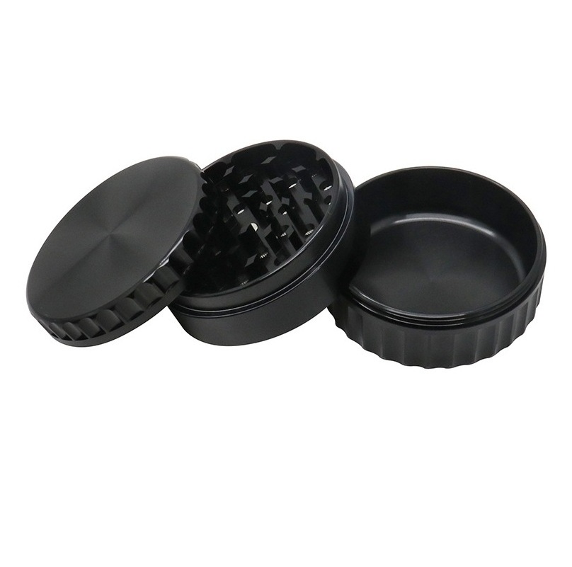 High-quality large size 3 inch Herb Grinder 4-layer 75mm aluminum alloy grinder spice grinder