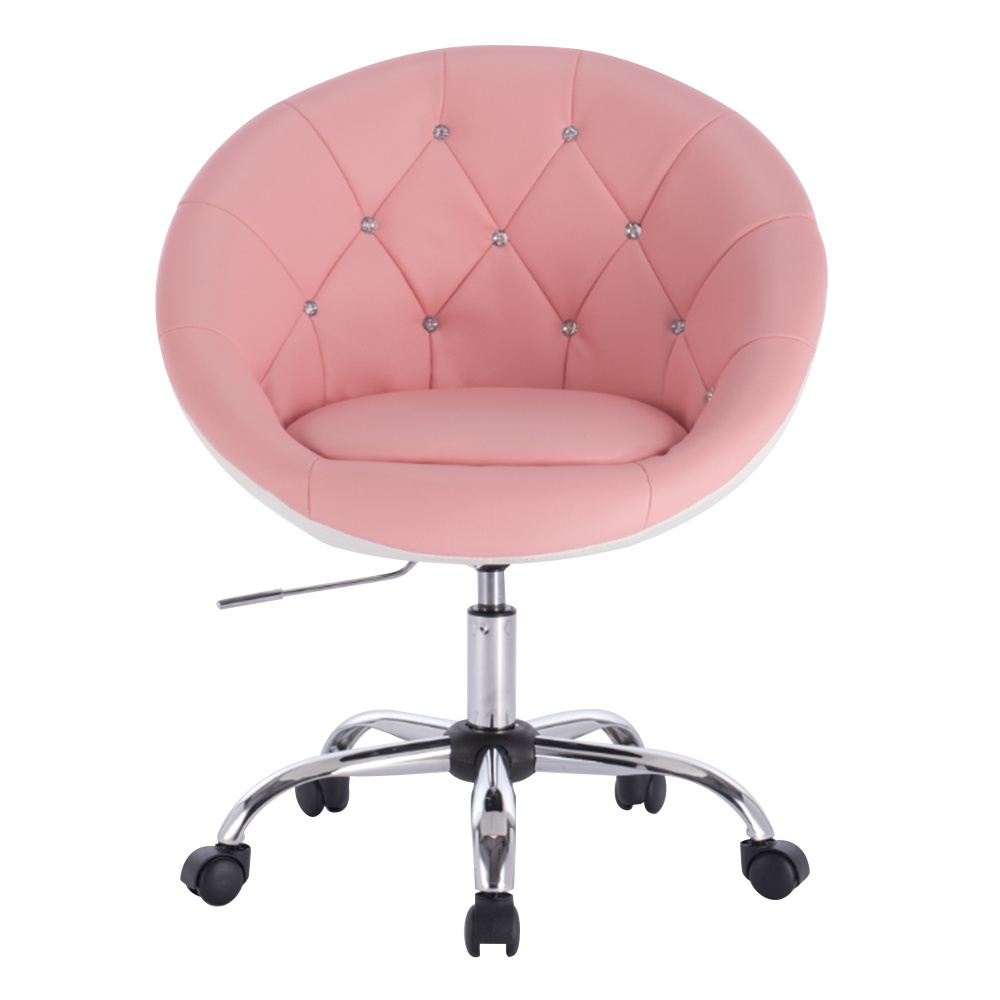 Cheap luxury bar furniture modern barber pink salon styling chairs hair barber chair