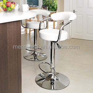 Modern Living Pluto Adjustable Height Swivel Bar Stool / Stools Chair Counter Modern Adjustable Seat Furniture CL - 2113