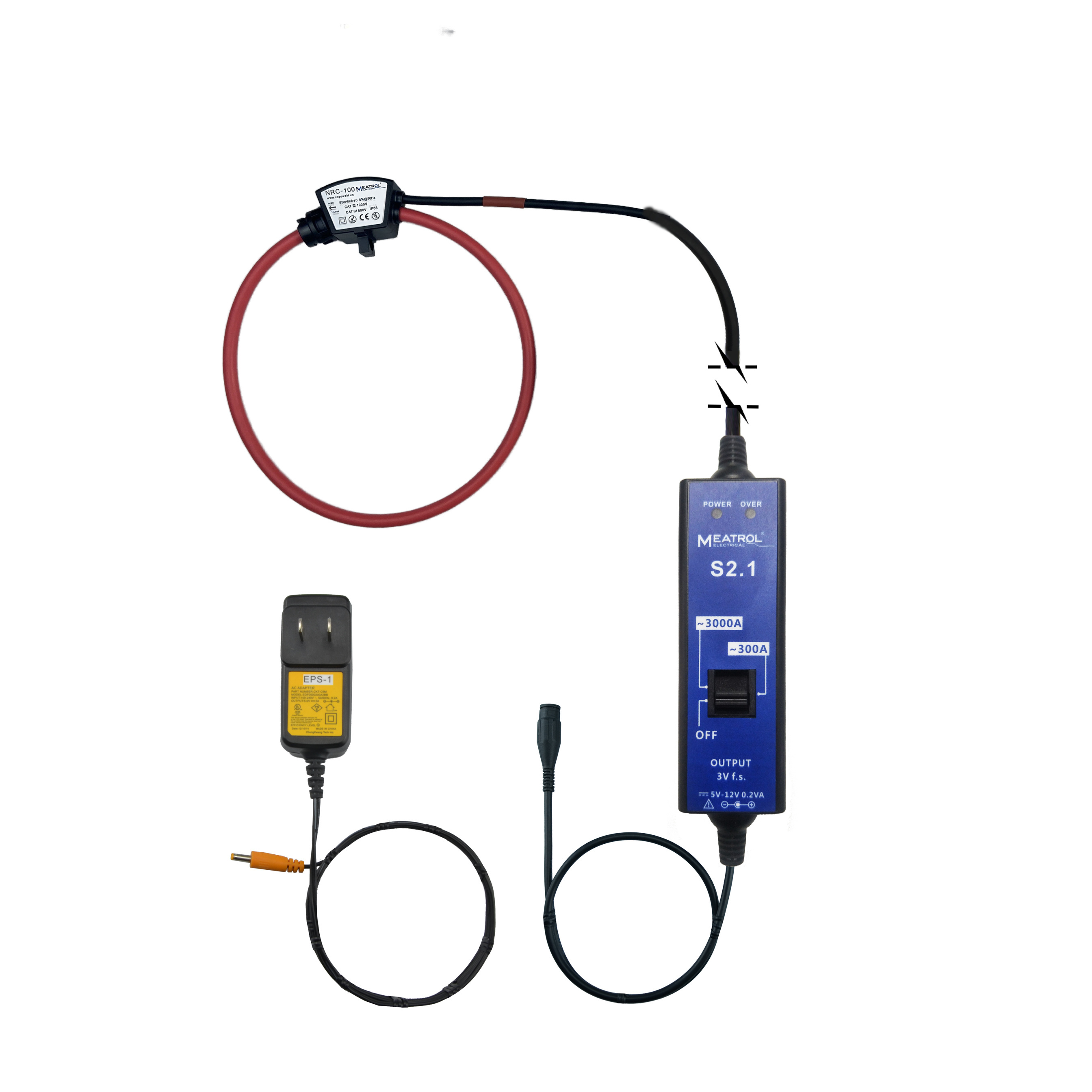 S2.1 Handheld Integrator with Two-Position Switching 3V AC Output & Customizable Inputs Type Current Transformer