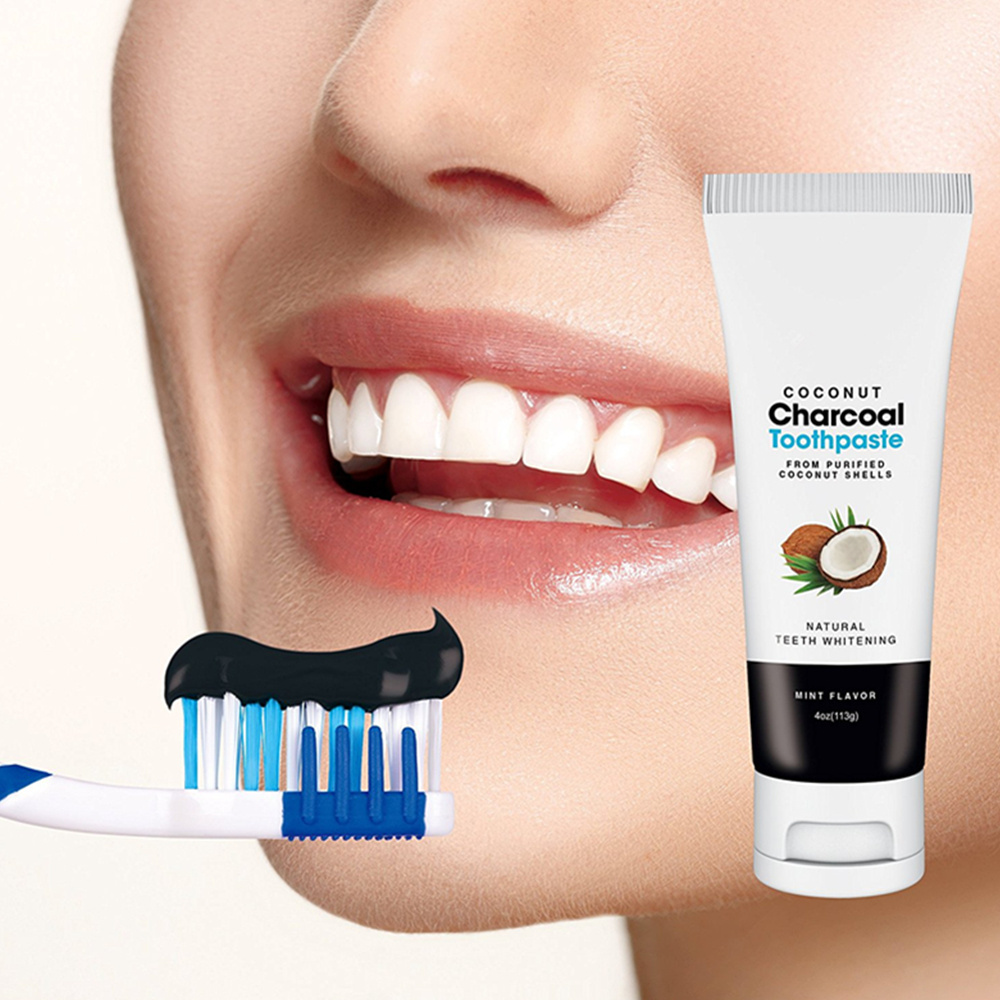 Natural And Organic Teeth Whitening Activated Charcoal Toothpaste