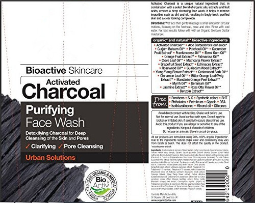 Deep Cleaning Purifying Charcoal Face Wash