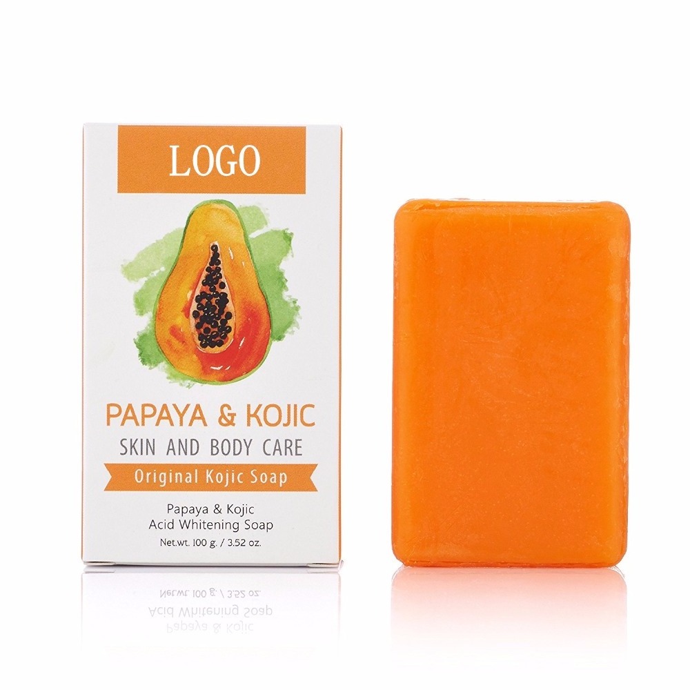 Natural Papaya Kojic Acid Whitening Soap