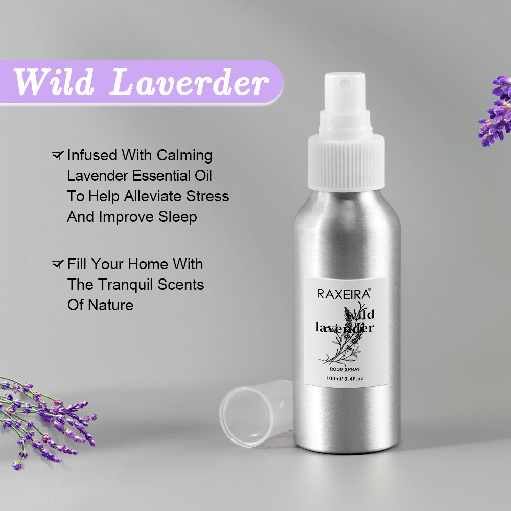 Private Label Wholesale Lavender Essential Oil Mist Lavender Linen and Room Spray