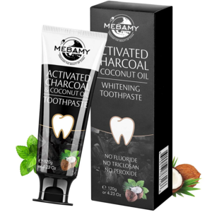 Private Label Natural Foam Toothpaste Organic Coconut Oil Peppermint Activated Charcoal Whitening Toothpaste