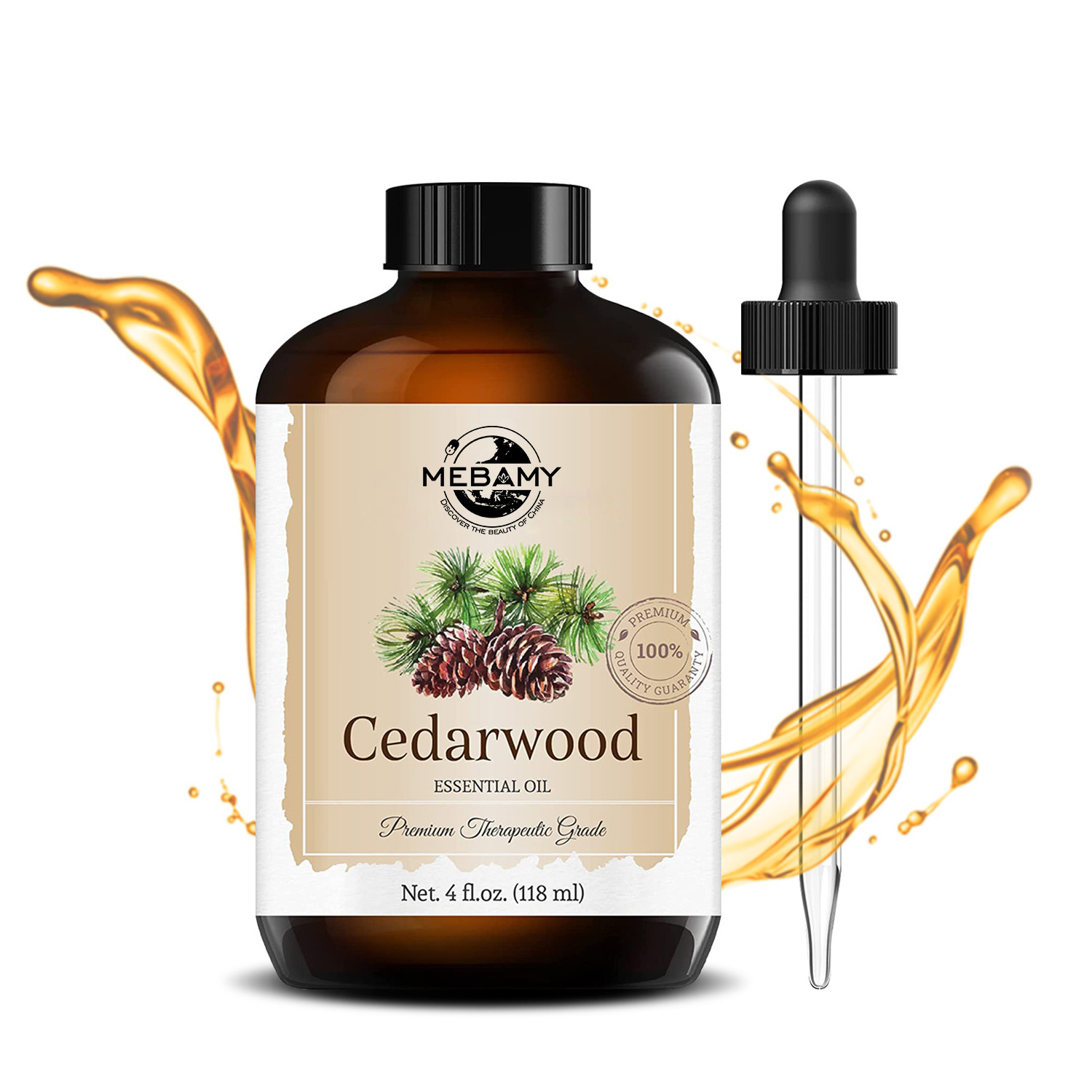 Wholesale Factory 100% Organic Cedarwood Essential Oil for Skin Care Massage SPA Oil Sets