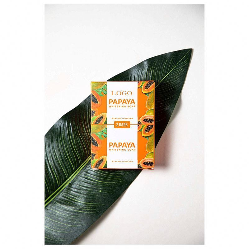 Best Korean Cosmetics Natural Papaya Whitening Soap