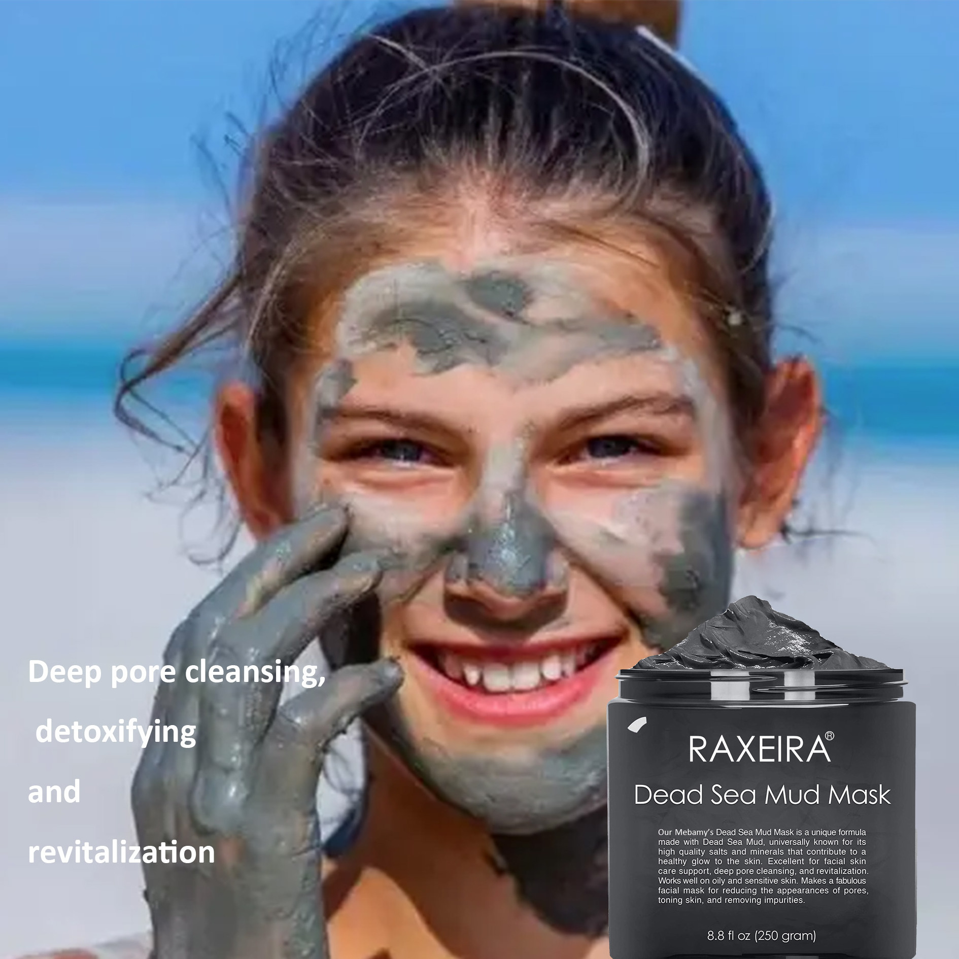 Hot sell Dead Sea Mud Product Nourishing Deep Pore Cleansing Anti Wrinkle Skin Care Facial Mud