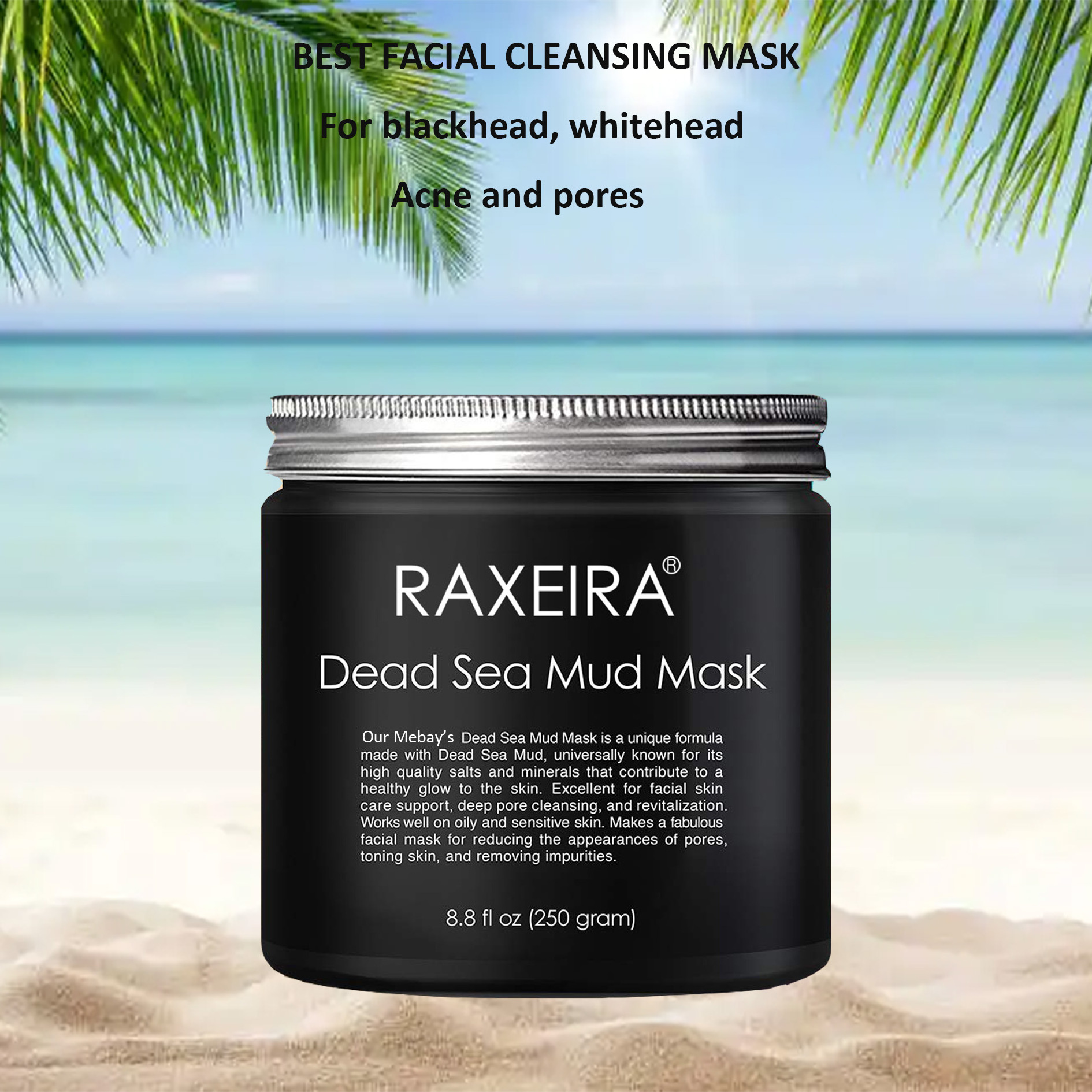 Hot sell Dead Sea Mud Product Nourishing Deep Pore Cleansing Anti Wrinkle Skin Care Facial Mud