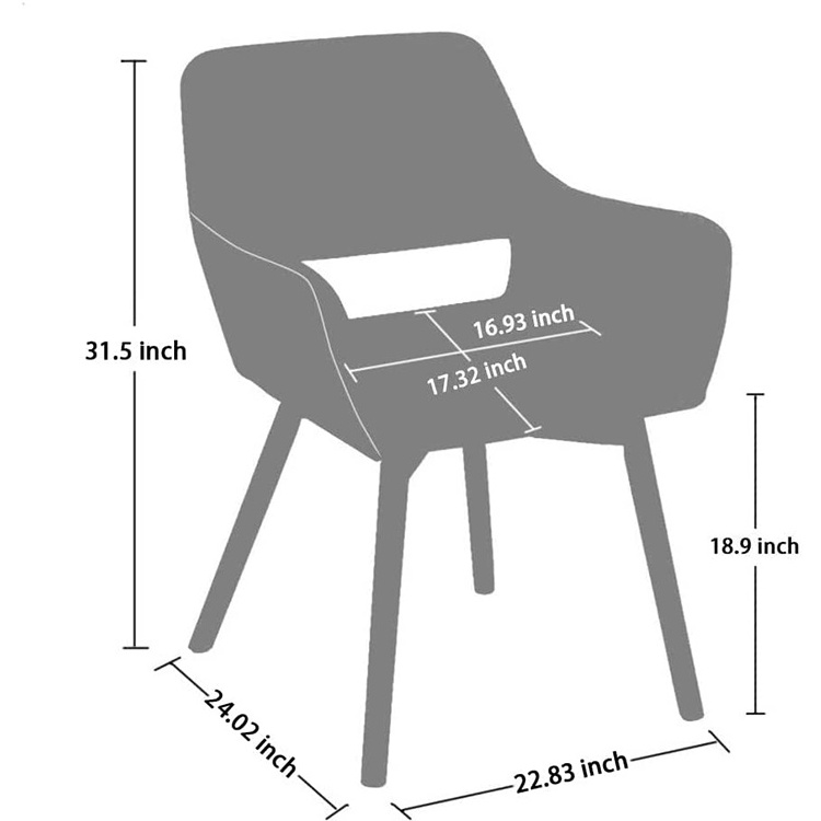 New hot selling dinning room wood foldable leg fabric chairs dinning set 8 chairs modern design for commercial use hotel club