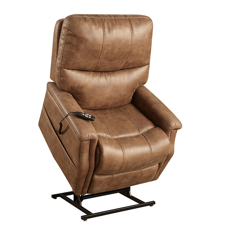 High Quality Electric riser  leather Recliner Okin Power Electric massage heated recliner lift chair elder