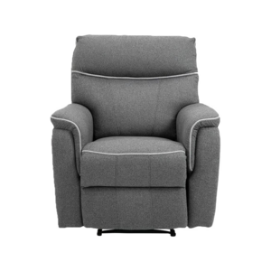 2022 New trend multi-position gray Fabric armchair rocking swivel glider recliner Sofas Single Reclining Chair for living room