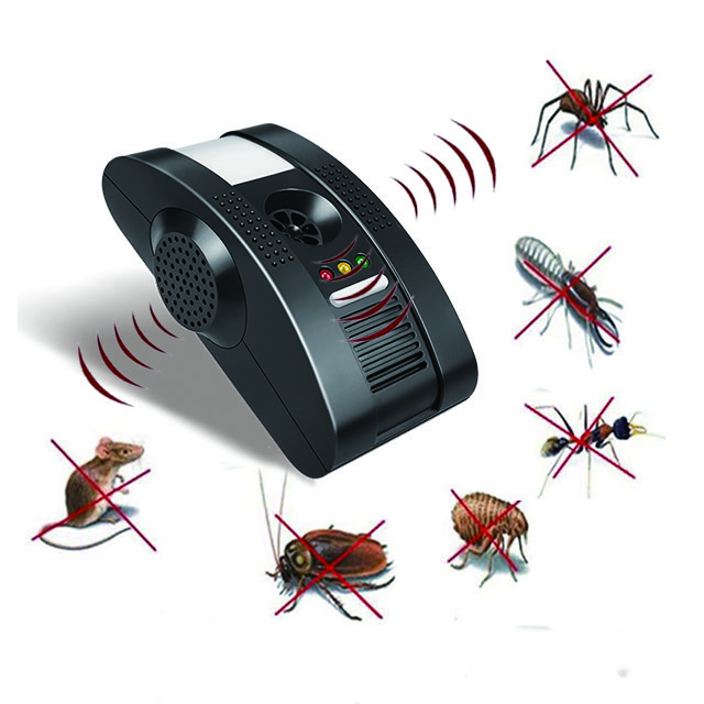 Indoor Pest Control Anion Electromagnetic Waves Anti Rat Mice Ultrasonic Mosquito Repeller