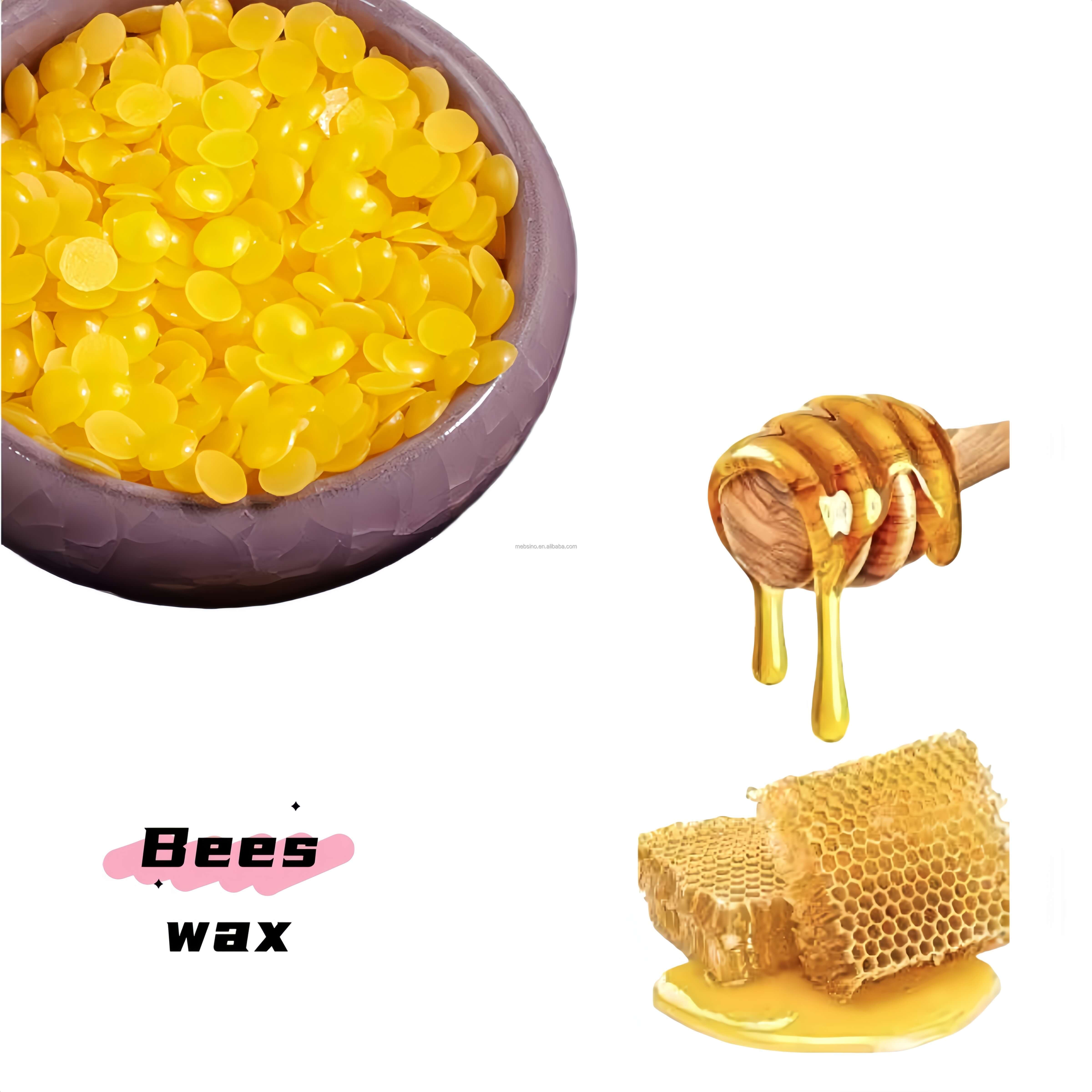 Best Quality Mini Bees Wax Pilars Bulk For Candle Making Cosmetics Packaging Beeswax