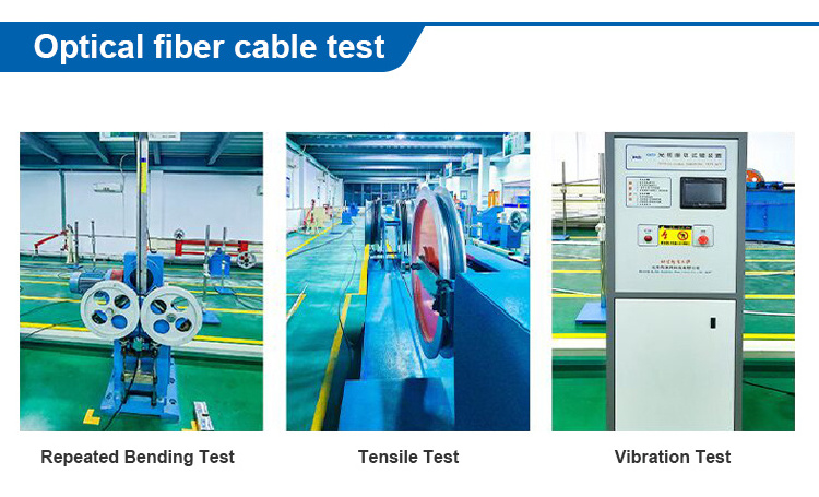 GYXTW 1 core optical fiber Aerial/ Duct Armored High Tension Fiber Optic Cable Power Cable