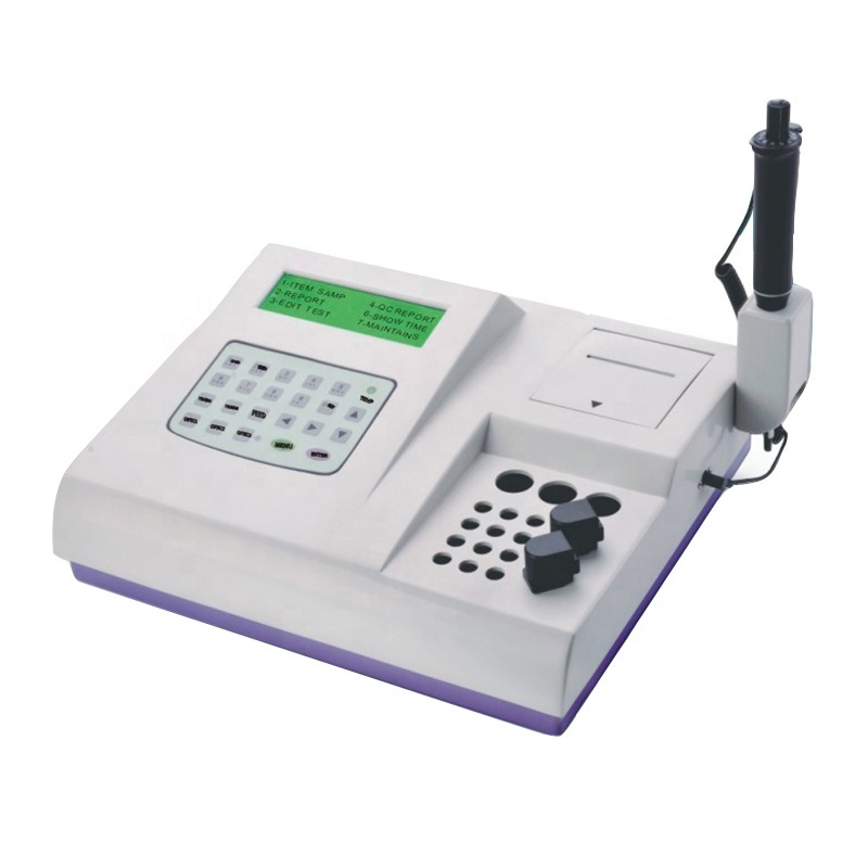 Human Coagulant Analyzer Coagulometer Machine Portable 2 Channel Semi Automated Blood Coagulation Analyzer for D-Dimer