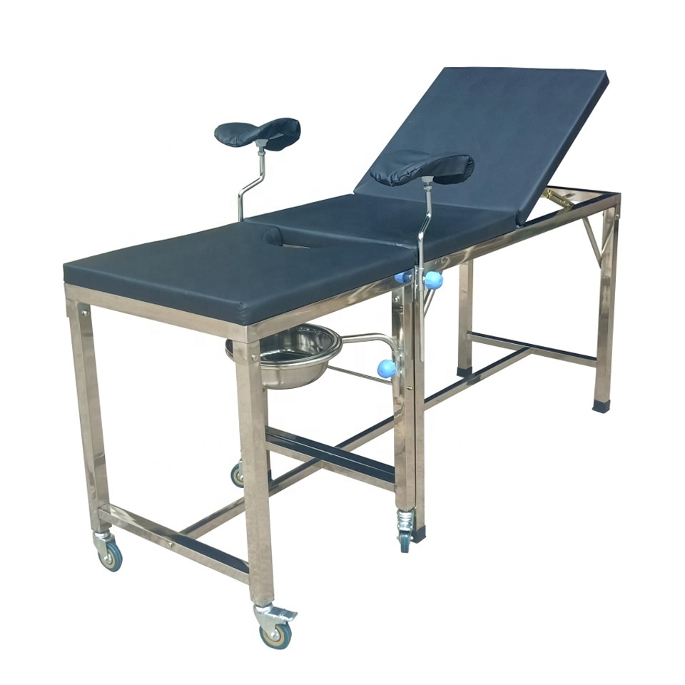 Gyno Exam Table Checking Bed Gynecology Examination Table for Clinic