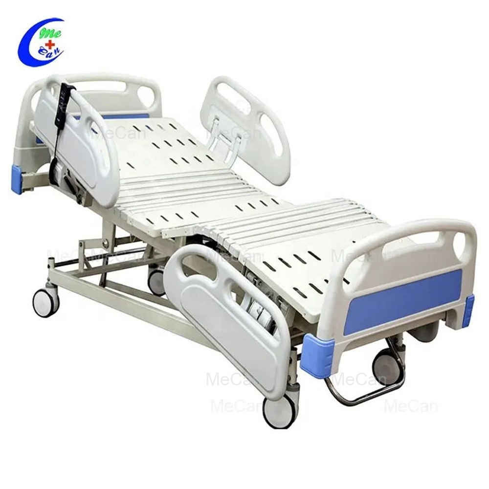 5 Function Camas De Hospital Medical Equipment 3 Crank Manual Multi-Function ICU Patient Electric Hospital Bed