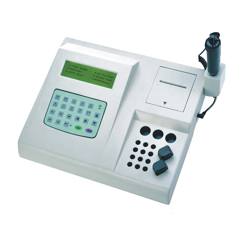 Human Coagulant Analyzer Coagulometer Machine Portable 2 Channel Semi Automated Blood Coagulation Analyzer for D-Dimer