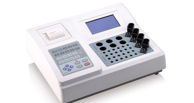 Human Coagulant Analyzer Coagulometer Machine Portable 2 Channel Semi Automated Blood Coagulation Analyzer for D-Dimer