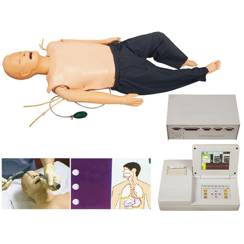 For Medical Science Medical Training  CPR Mannequin Intubation Training