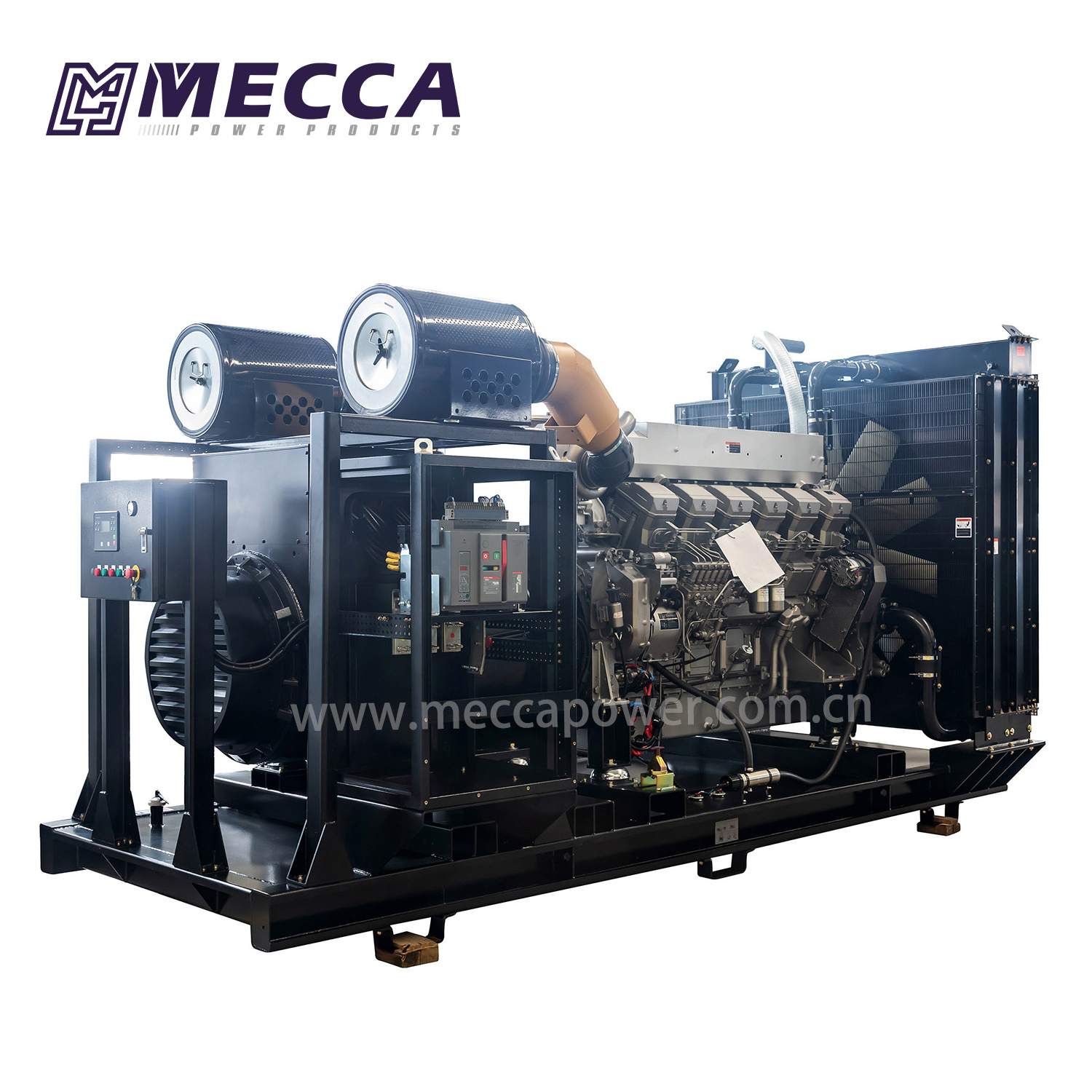 1000KVA 800KW Auto Start MITSUBISHI Engine Diesel Emergency Standby Power Generator for Real Estate