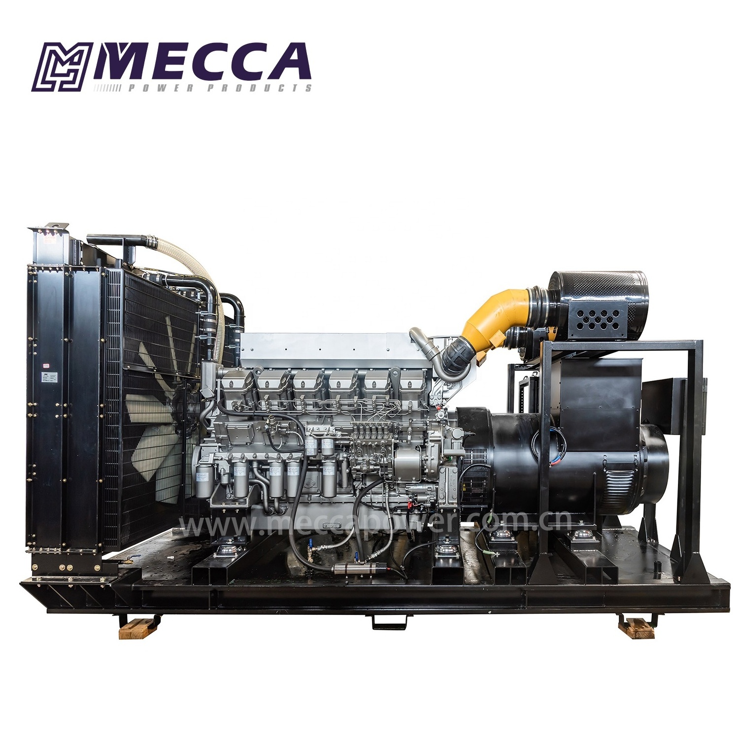 1000KVA 800KW Auto Start MITSUBISHI Engine Diesel Emergency Standby Power Generator for Real Estate