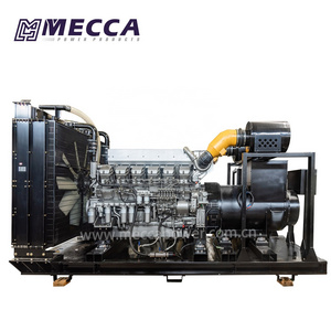 1000KVA 800KW Auto Start MITSUBISHI Engine Diesel Emergency Standby Power Generator for Real Estate