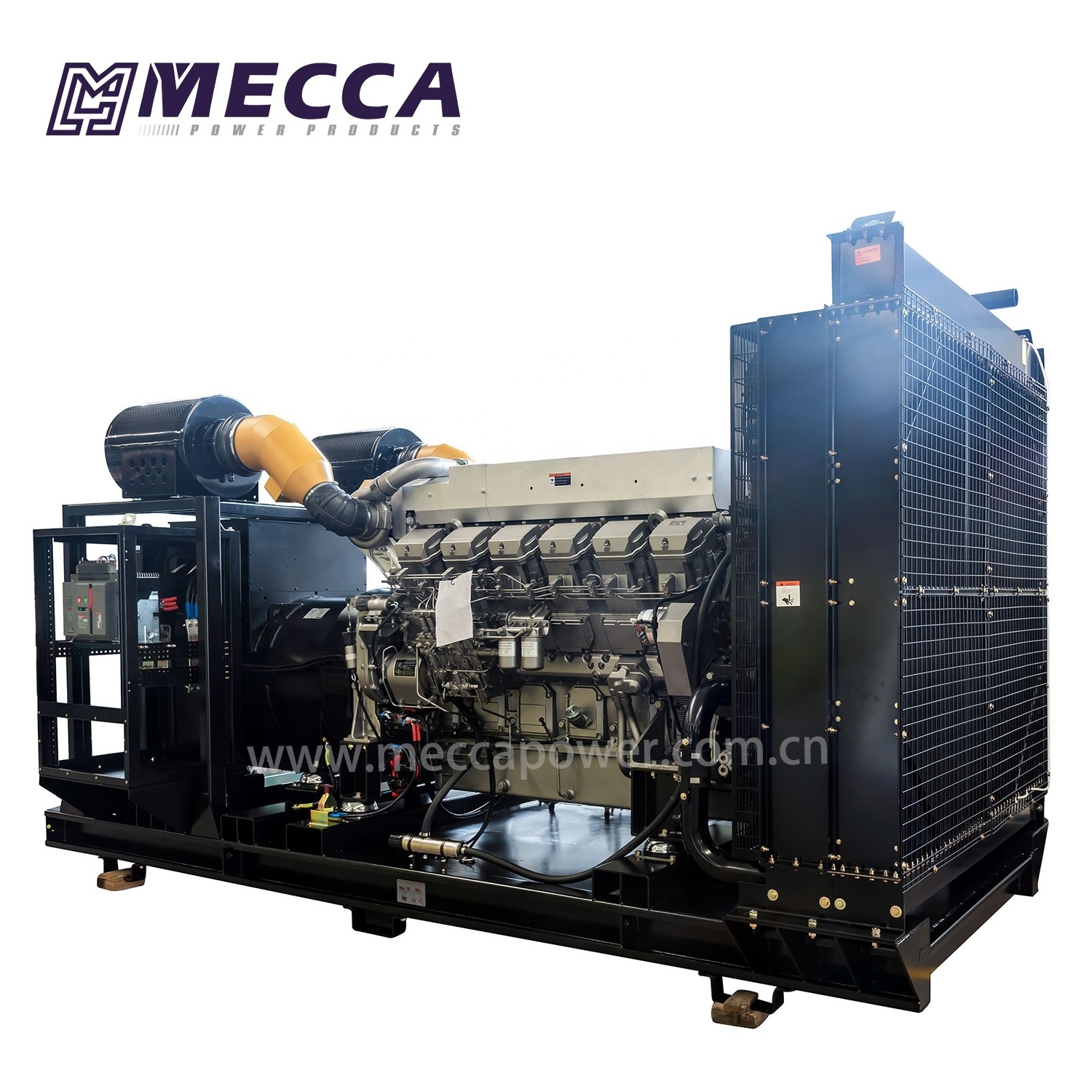 1000KVA 800KW Auto Start MITSUBISHI Engine Diesel Emergency Standby Power Generator for Real Estate