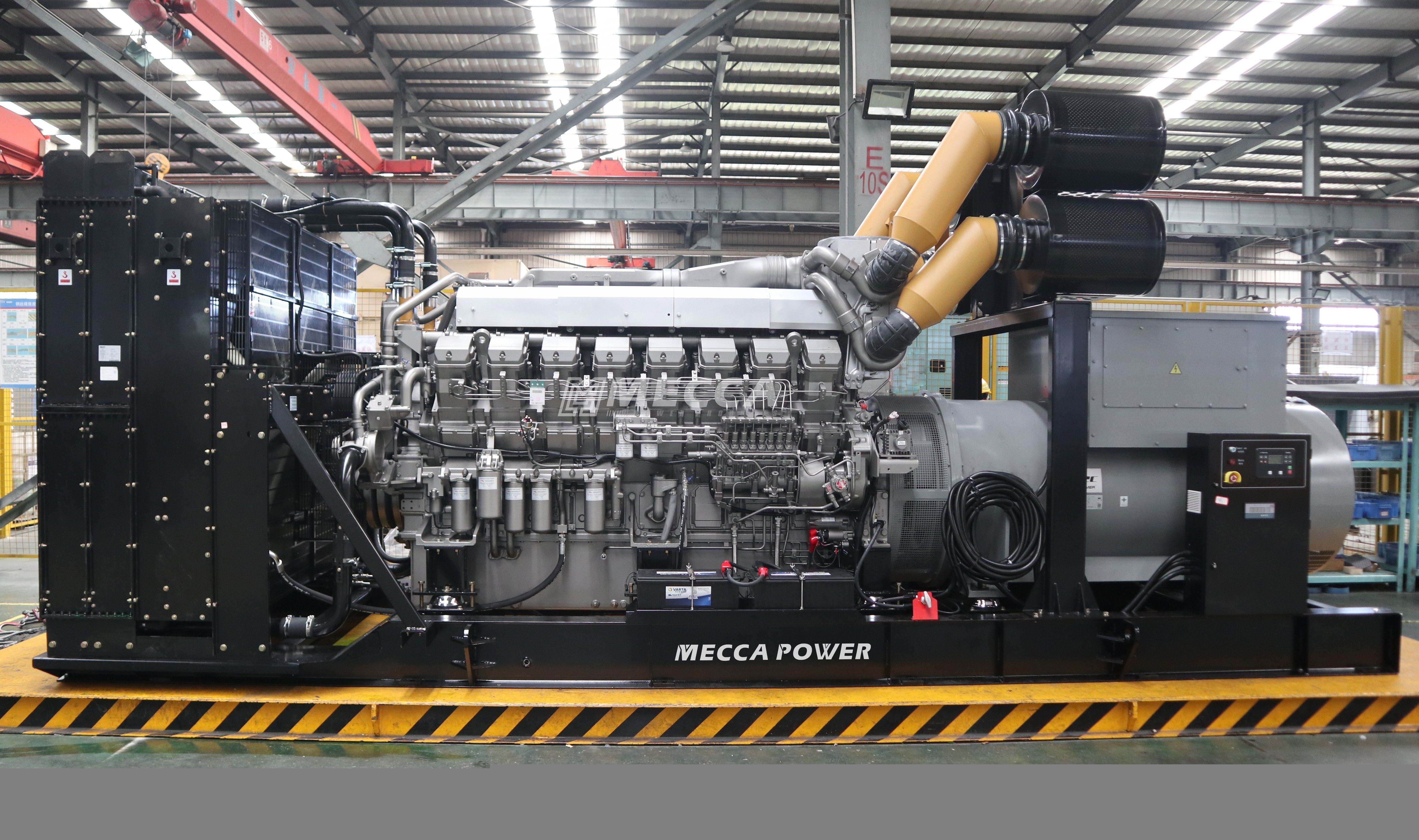 high voltage 1000kva 1800KVA 2250kva diesel generator 3.3kv 6kv 6.6kv with Mitsubishi/SME/MTU/Cummins engine