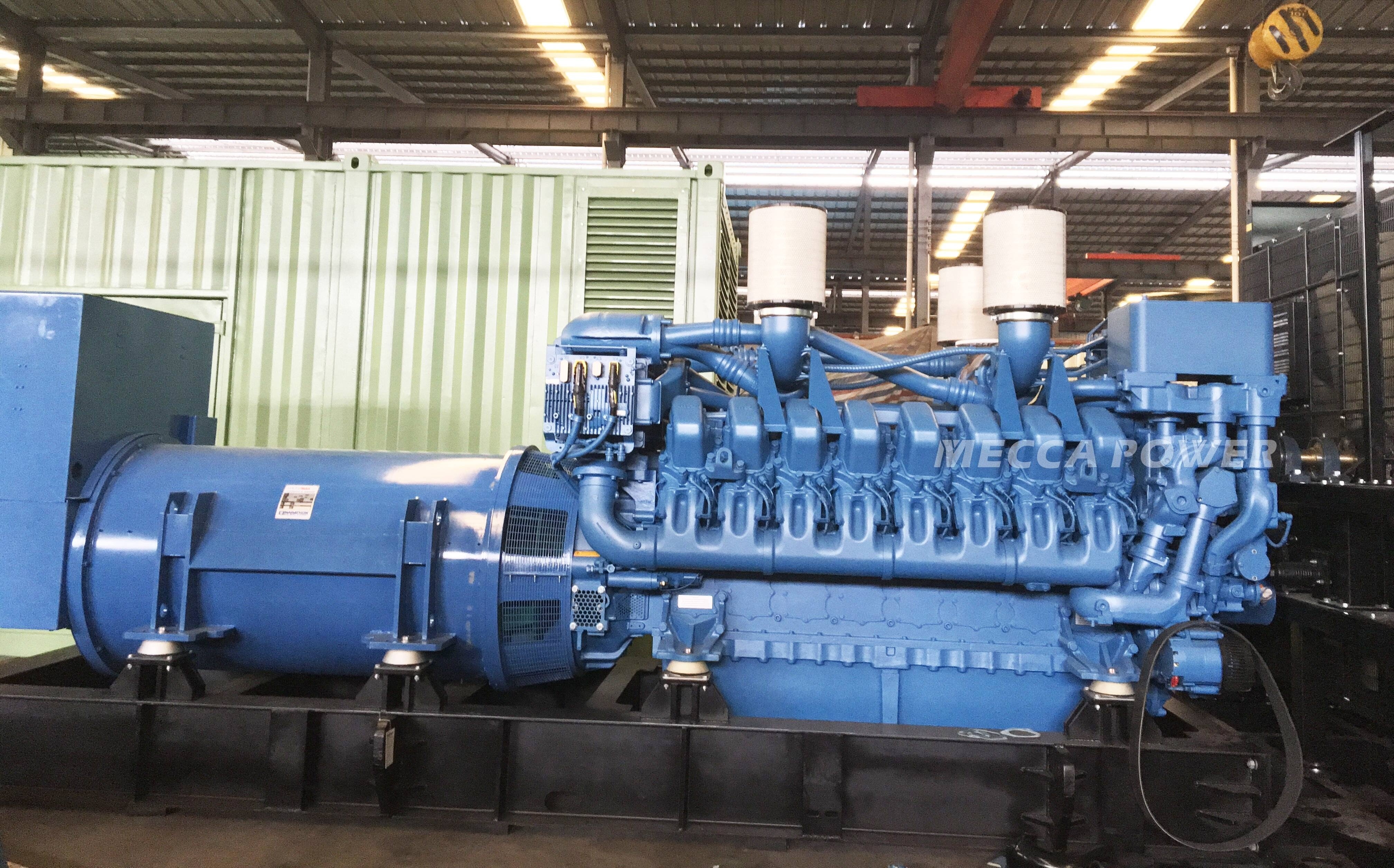 2000KVA Best Emergency Power Generator Electronic MTU Diesel Genset Manufacturer