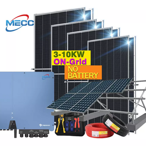 MECC 2024 3KW 6KW 8KW 5KW 10KW  Complete Solar Panel Kit 3000 Watt On Grid Solar System For Home