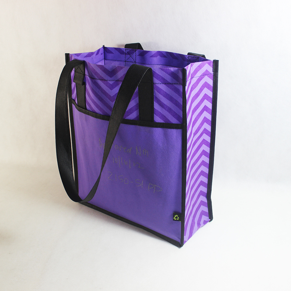 Promotional pp non woven bag recyclable carry bag non woven fabric shopping bagCustoms DataHot sale products