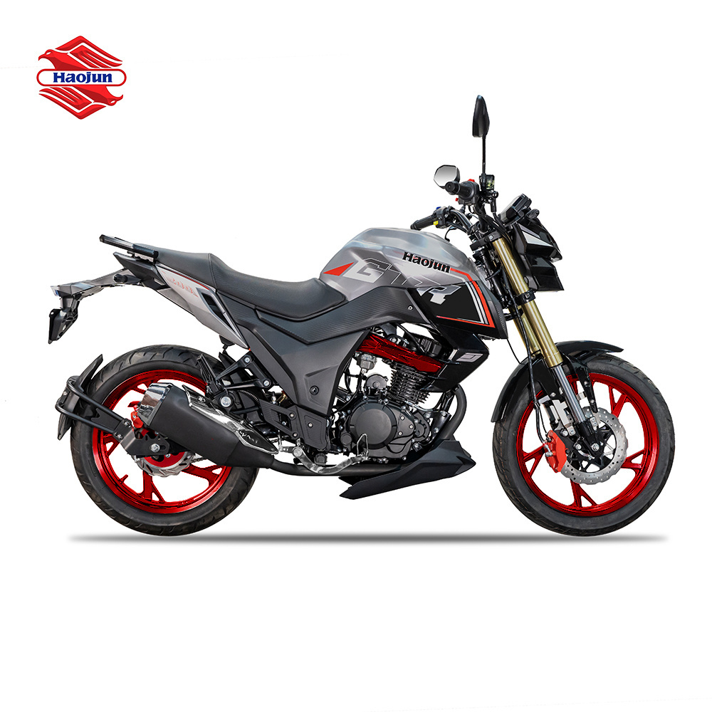 Popular moto new design factory price 150cc gas two wheels motorbike Custom Adult Motorcycle