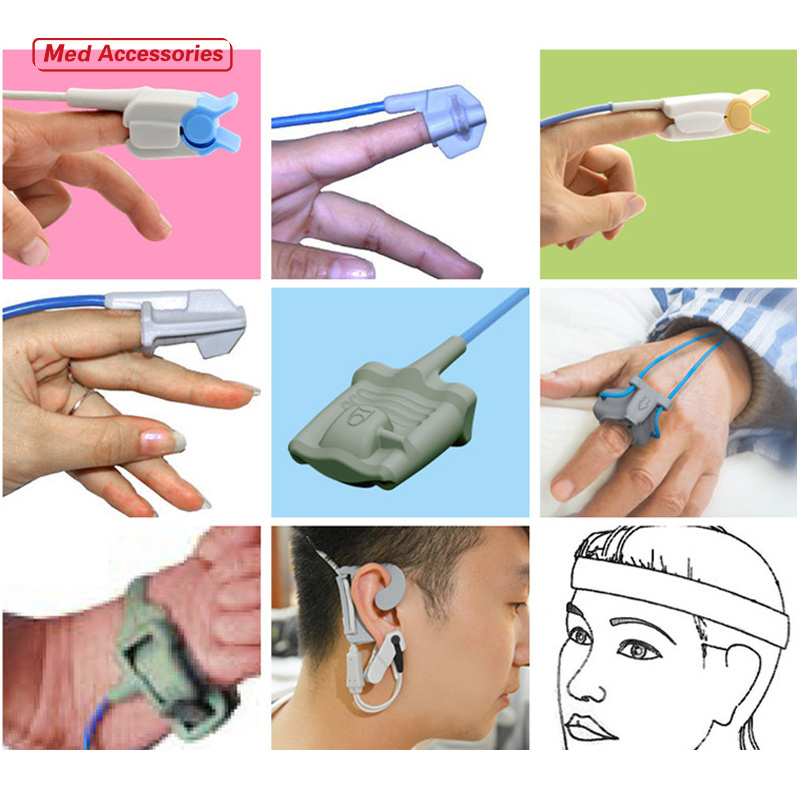 Finger Medical Accessories Neonate Adult Probe spo2sensor Pulse Adhesive Single Masimo Use Disposable Spo2 Sensor