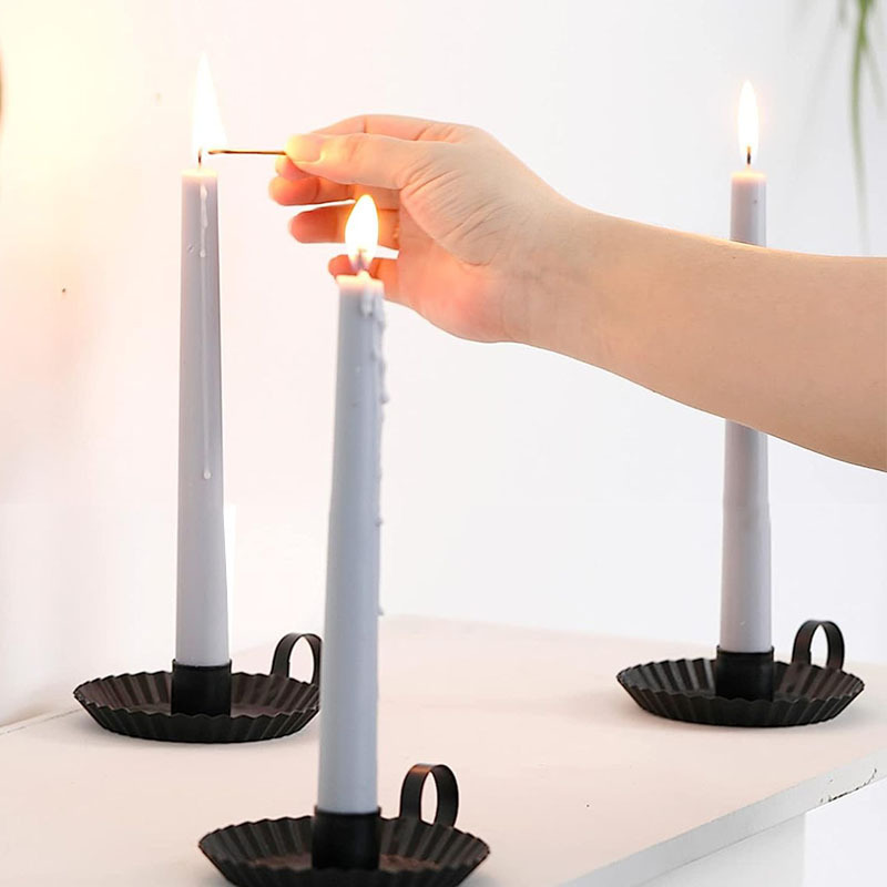 Metal Candles Modern Metal Candle Stands Decorative Table Centerpieces for Wedding Dinning Party